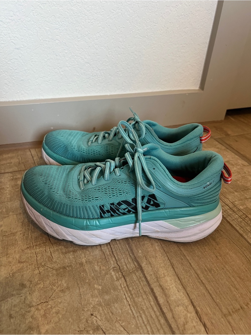 Hoka Women's Bondi 7 Eggshell Blue